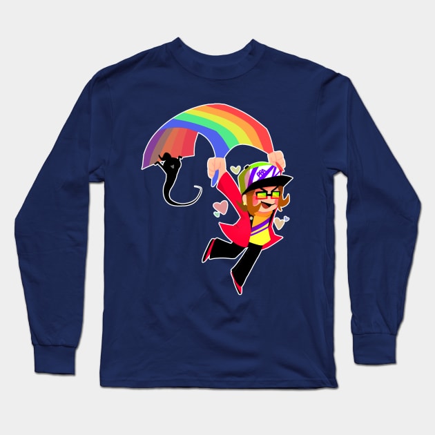 Only MZD at Pride Long Sleeve T-Shirt by Omnidraconia